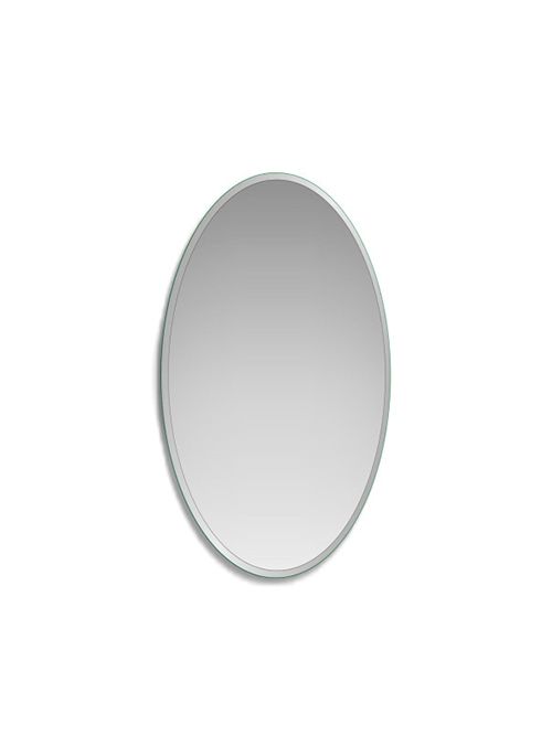 Specchio bisellato ovale 70 x 100